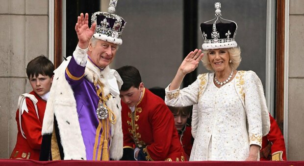Il re Carlo III e la regina Camilla