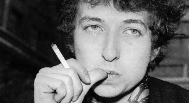 Un giovane Bob Dylan