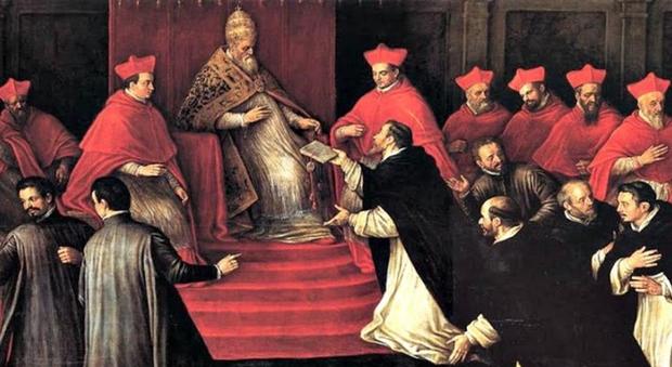 Papa Francesco al Laterano per gli 800 anni della nascita dei frati domenicani