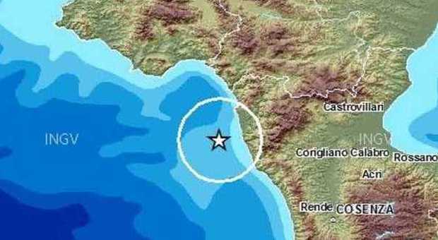 Terremoto in Calabria, scossa di magnitudo 3.3 sulla costa