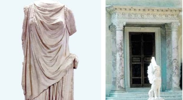 Villa Torlonia, ritrovata dopo 33 anni a New York la statua Peplophoros sparita nel 1983