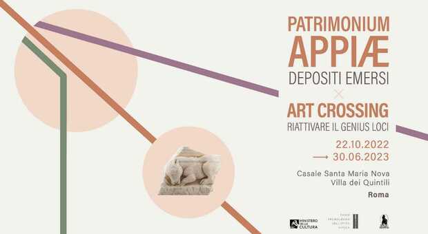 Patrimonium Appiae, il 21 ottobre al via la mostra con oltre 250 reperti archeologici inediti
