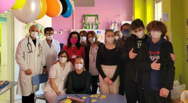 Erasmus, studenti polacchi visitano l'ospedale di Atri