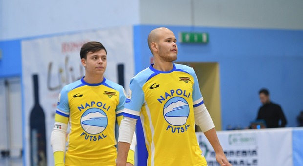 Marcio Ganho, il portiere brasiliano del Napoli Futsal
