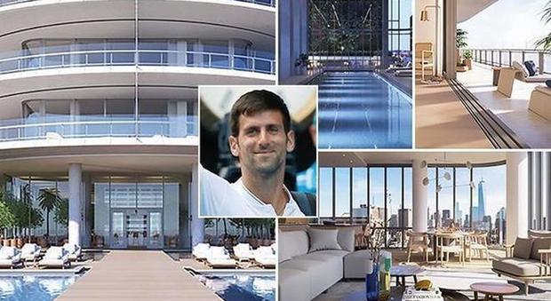 immagine Novak Djokovic compra casa a Miami