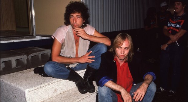 Tom Petty con Bob Dylan