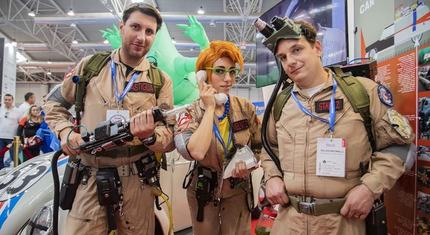 L'associazione “I Love Ghostbusters” al Maker Faire 2019 (Ag. Toiati/foto Andrea Fracassi)