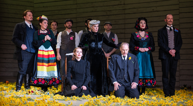 Una scena di “Janufa” di Janáček, regia di Claus Guth, all’Opera di Roma dal 2 al 9 maggio