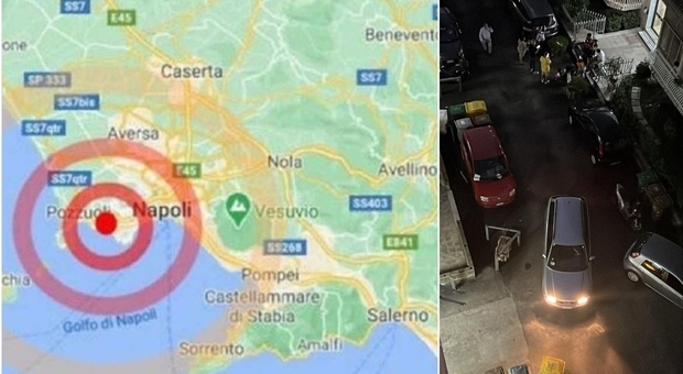 Campi Flegrei, nuova scossa di terremoto alle 20:53