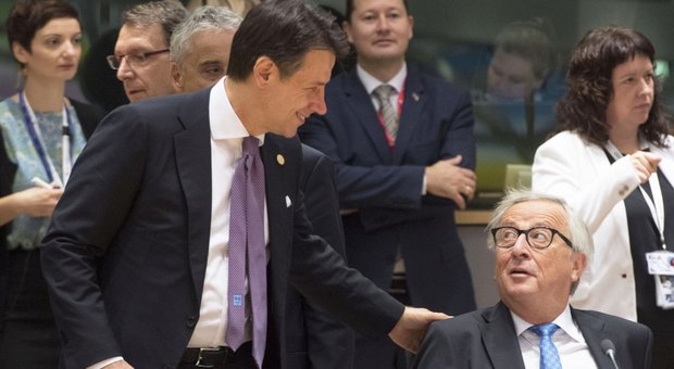 Conte e Juncker a Bruxelles