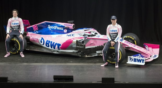 Formula 1, Racing team point svela nuovo sponsor e livrea rosa-blu