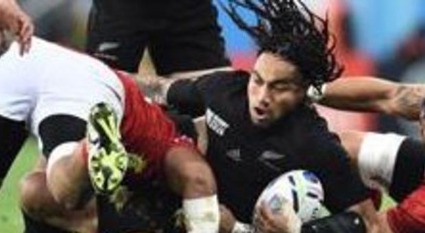 Rugby World Cup, gli All Blacks demoliscono anche Tonga: 47-9, festa per i 100 caps di Ma'a Nonu