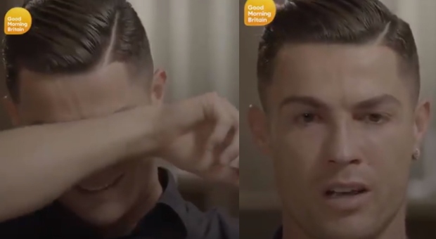 Cristiano Ronaldo piange in tv per il padre morto: «Era sempre ubriaco, non l'ho mai conosciuto»