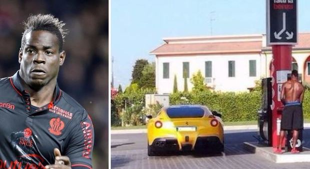 Brescia, guida la Ferrari a 200 km/h, multa salata a Balotelli: «Ho dato un cattivo esempio»