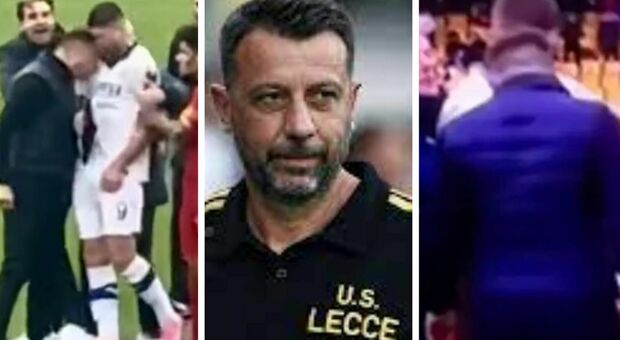 Testata di D'Aversa, il Lecce esonera il tecnico che ha colpito Henry del Verona. «Gesto contrario ai principi dello sport»