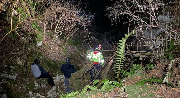 Speleologo disperso, ritrovato in piena notte nella grotta Tana della Volpe