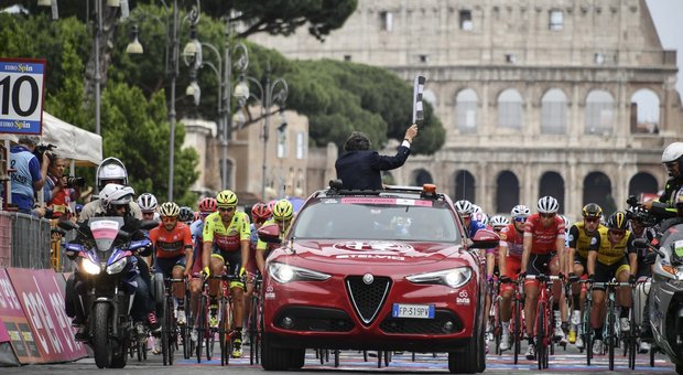 Il Giro d'Italia per arrivare a Frascati non attraverserà Roma