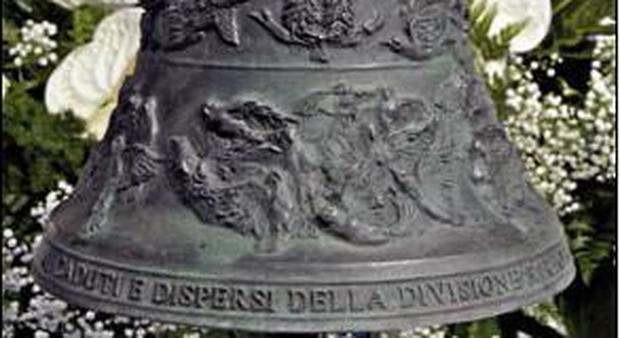 La campana donata dalla Provincia di Latina