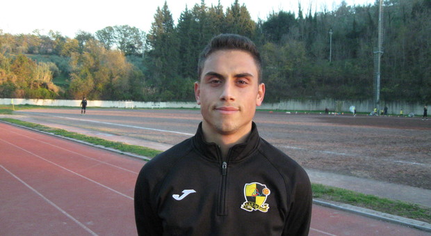 Federico Massaini che ha segnato il gol de La Sabina