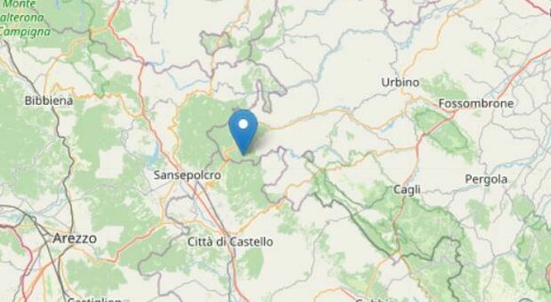 Ancora il terremoto nelle Marche: due scosse a Borgo Pace, la più forte con magnitudo 2.9