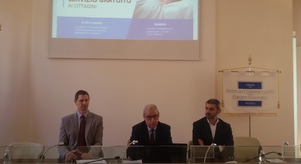 Da sinistra Piermaria Foletto, Marco Poggi e Filippo Zanetti