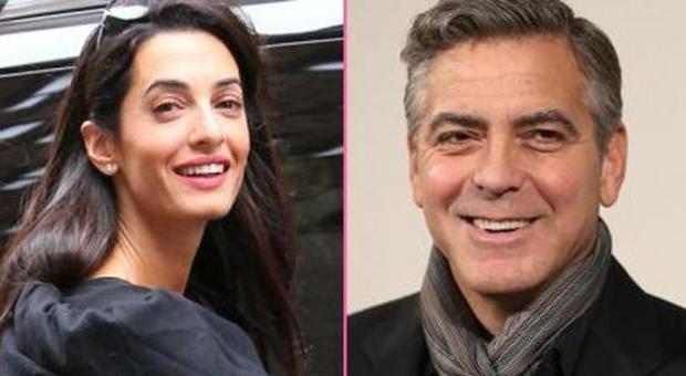 Clooney e Amal, cinque milioni di multa a chi diffonde le foto delle nozze