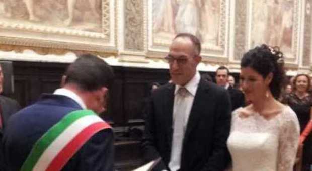Francesco Casoli sposa Viviana Cattelan