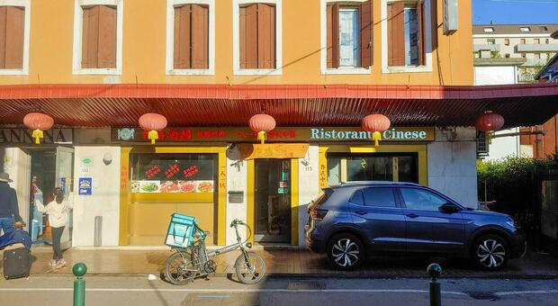 Il ristorante in via Dante a Mestre