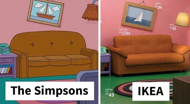 Salotto di Stranger Things o divano dei Simpson? Con Ikea è possibile averli a casa vostra