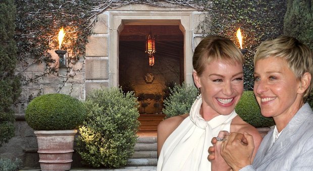 immagine Ellen DeGeneres e la moglie Portia de Rossi vendono la villa di Montecito a 45 milioni di dollari