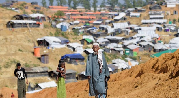 Il campo rifugiati di Balukhali in Bangladesh