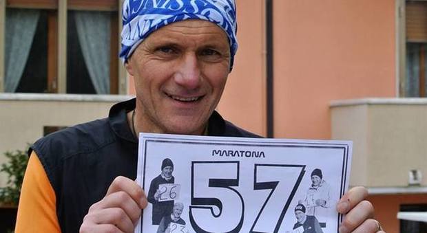 Mirko Chemello, il super maratoneta di Mussolente