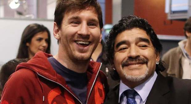 Maradona, l'addio di Messi e CR7: «Non sarai mai dimenticato»