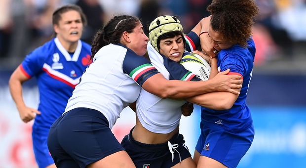 Italia-Francia 3-39 ai “quarti”: le azzurre resistono fino al 61' contro le professioniste bleues Highlights Resta un Mondiale record