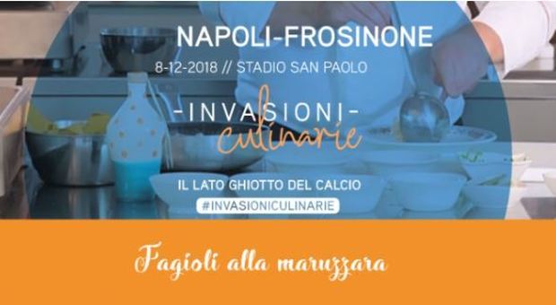 Le invasioni culinarie: Napoli-Frosinone con i fagioli alla maruzzara