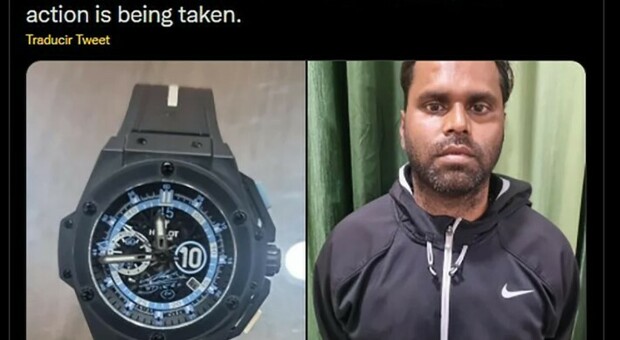 Rubò un orologio di Maradona: guardia giurata arrestata dalla polizia indiana