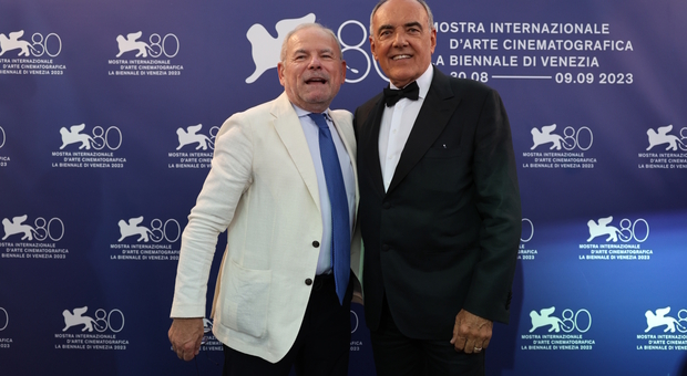 Venezia. La distilleria Castagner festeggia i suoi 20 anni alla Mostra del Cinema, tra gli ospiti anche il direttore del Gazzettino Roberto Papetti