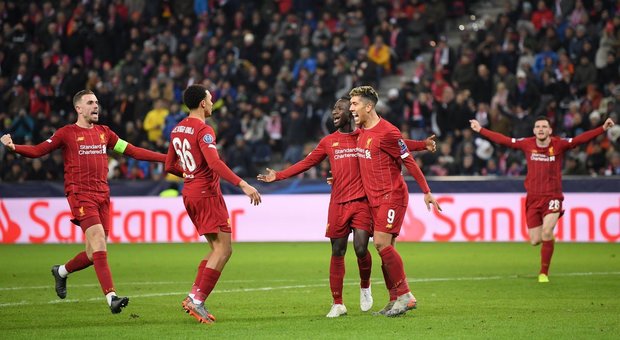 Il Liverpool elimina il Salisburgo: 2-0 in Austria e Reds primi nel girone