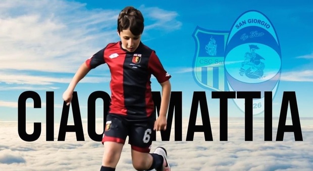 Morto Mattia, promessa del calcio: ucciso a 11 anni da un infarto nel sonno