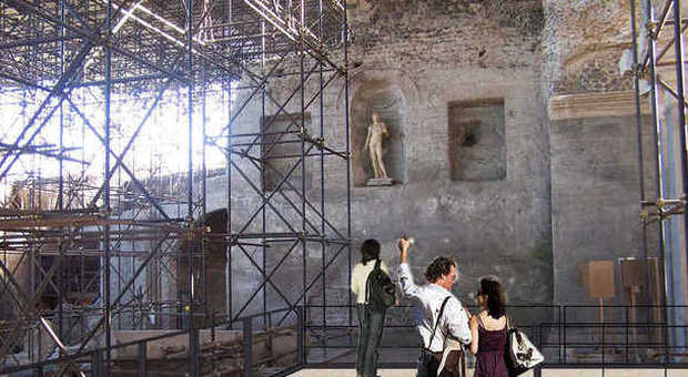 Somma Vesuviana, una targa ricordo della missione archeologica alla Villa di Augusto