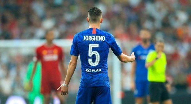 Jorginho, che gaffe in Supercoppa Sbagliato il suo nome sulla maglia