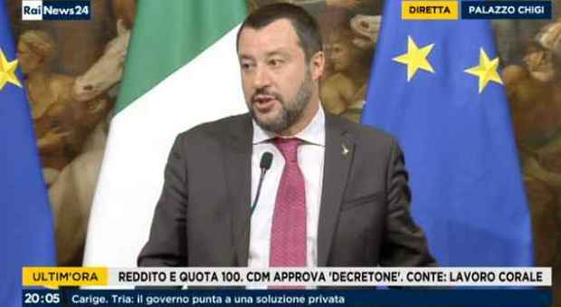 Salvini: dedico quota 100 alla sigora piangente Fornero e a Monti