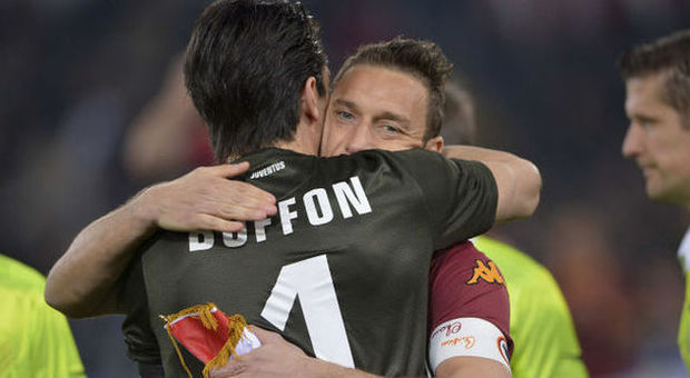 Buffon, parte la polemica con Totti «Non inveisco o faccio illazioni se perdo»