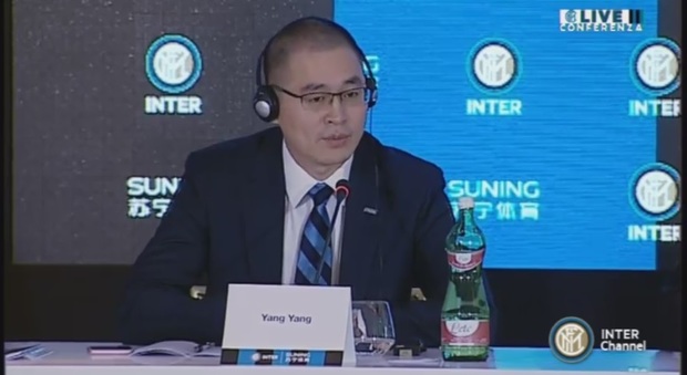 Inter, Yang Yang guarda al futuro: «Il nostro impegno è di lungo periodo»