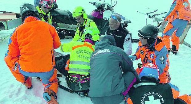 Piancavallo, caos traffico e incidente in pista: grave una sciatrice triestina