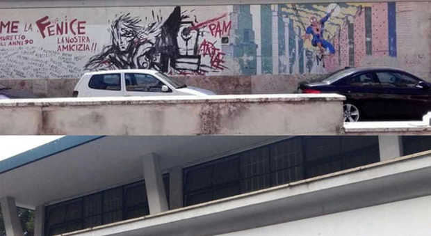 L'assessora del municipio cancella l'opera di street-art, ira della minisindaca al Tufello