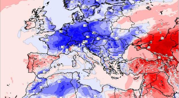 Previsioni meteo, arriva il freddo in Italia: crollano le temperature (fino a 15 gradi). Attesi temporali e venti forti. Ecco dove