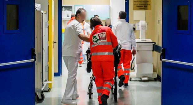 Il pronto soccorso dell'ospedale di Perugia