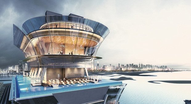 immagine È a Dubai la piscina più alta del mondo