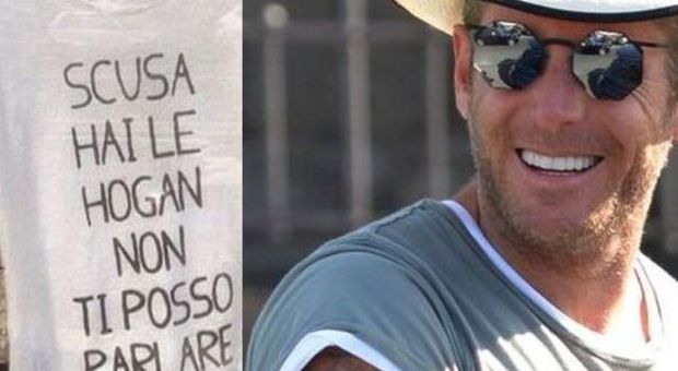 Lapo Elkann scatenato contro Della Valle, su Facebook la foto di una maglietta: «Scusa hai le Hogan non ti posso parlare»